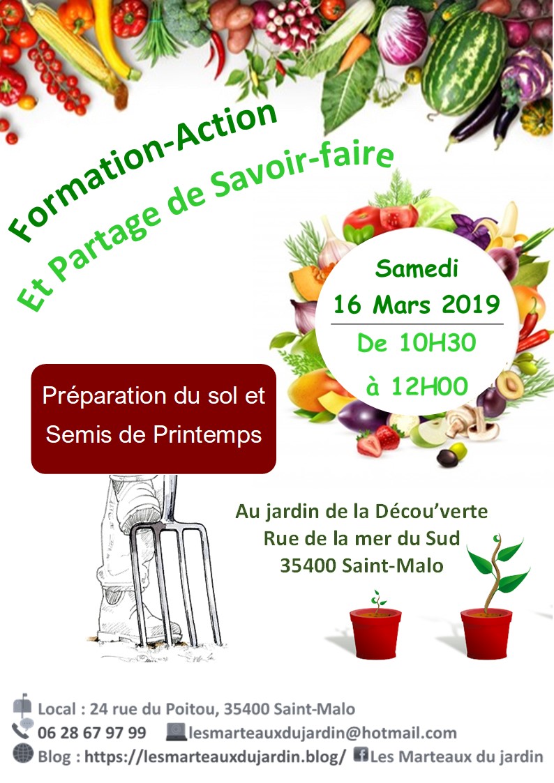 16.03.2019 Semis et préparation terre